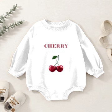 Discover Cherries - Cherry Bomb Baby Romper Sweatshirts