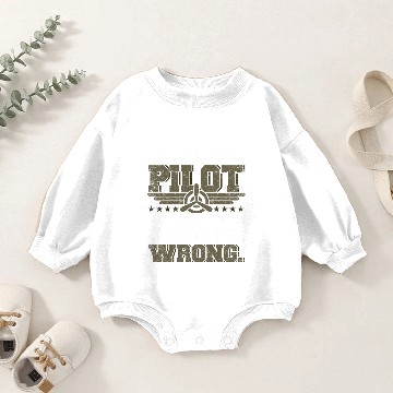 Discover Jet Fighter Pilot Air Force Aircraft Aviator Baby Romper Sweatshirts