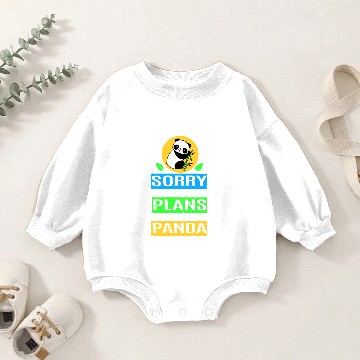 Discover Panda Bear China Cute Kawaii Bamboo Baby Romper Sweatshirts