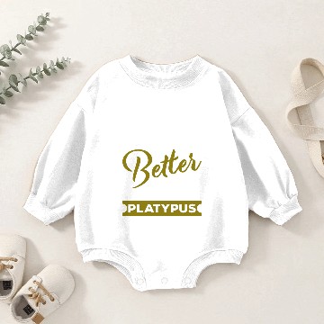 Discover Platypus Baby Romper Sweatshirts