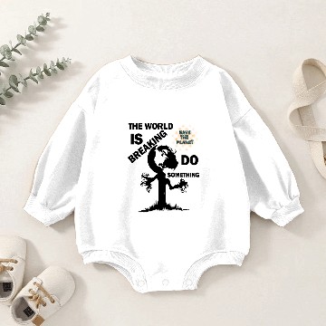 Discover Do something save the planet Baby Romper Sweatshirts