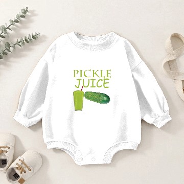 Discover Dill Pickle Juice Product Baby Romper Sweatshirts