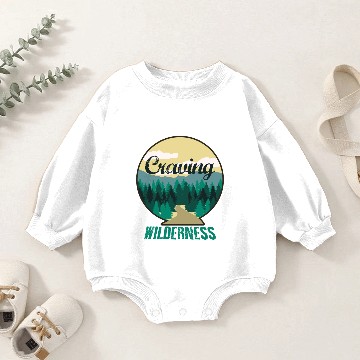 Discover Craving Wilderness Baby Romper Sweatshirts