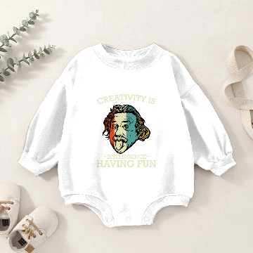 Discover Albert Einstein Baby Romper Sweatshirts