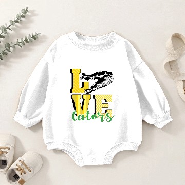Discover Love Gators Baby Romper Sweatshirts