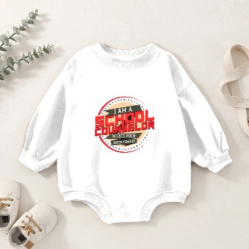 Discover I Am A School Counselor What's Your Super Power? Baby Romper Sweatshirts