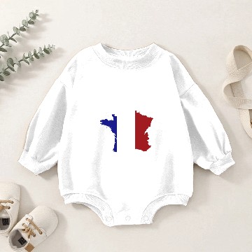 Discover France Baby Romper Sweatshirts
