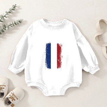 Discover France Baby Romper Sweatshirts
