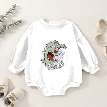 Discover Cyclops Monster Halloween Baby Romper Sweatshirts