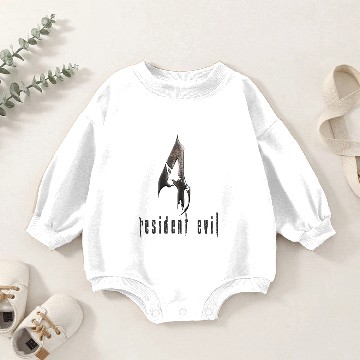 Discover Resident Evil 4 - Logo Baby Romper Sweatshirts