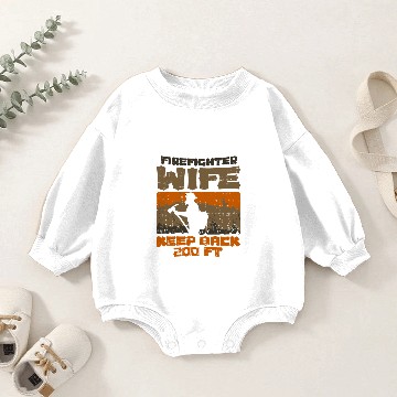 Discover Mrs. Fire Brigade Baby Romper Sweatshirts