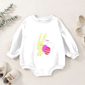 Discover EASTER EGG Hunter Baby Romper Sweatshirts