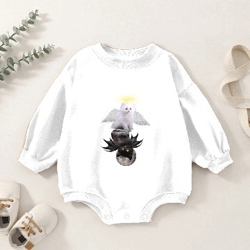 Discover Angel Baby Romper Sweatshirts
