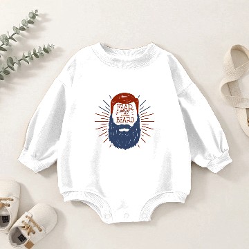 Discover Fear The Beard Baby Romper Sweatshirts