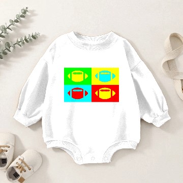 Discover four multi colors ball Baby Romper Sweatshirts