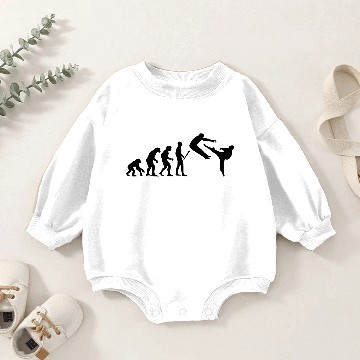 Discover CHUCK NORRIS EVOLUTION Baby Romper Sweatshirts