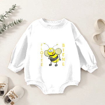 Discover Fleet Bee Beekeeper Baby Romper Sweatshirts