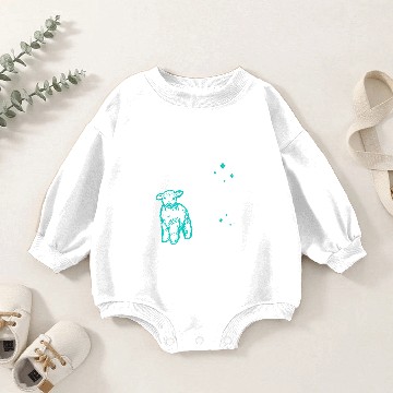 Discover lamb Baby Romper Sweatshirts