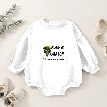 Discover Amazon Forest Design Baby Romper Sweatshirts
