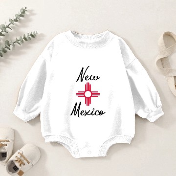 Discover New Mexico - US State - USA - America Baby Romper Sweatshirts