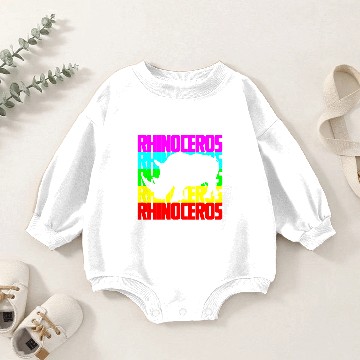 Discover RHINOCEROS GIFTS Baby Romper Sweatshirts