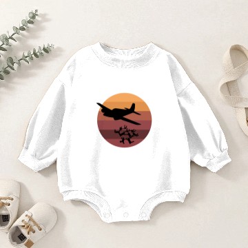 Discover Skydiving Baby Romper Sweatshirts