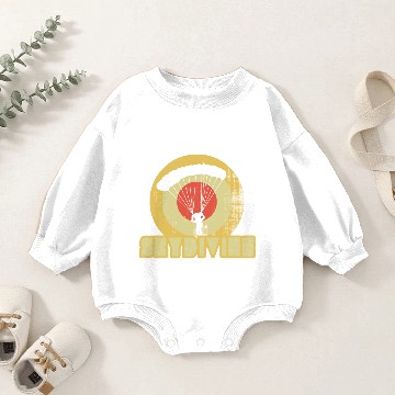 Discover skydiving Baby Romper Sweatshirts