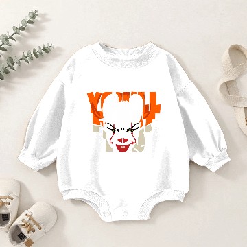 Discover Pennywise It Clown You'll Float Too Baby Romper Sweatshirts
