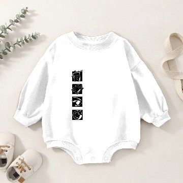 Discover Eat Sleep Anime Repeat Baby Romper Sweatshirts