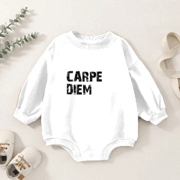 Discover carpe diem Baby Romper Sweatshirts