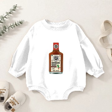 Discover Sriracha Full Baby Romper Sweatshirts