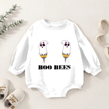 Discover Boo Bees Baby Romper Sweatshirts