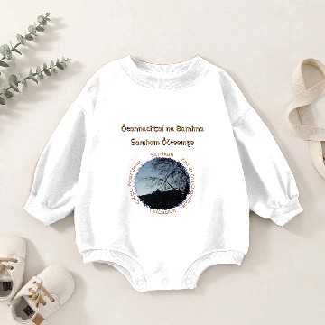 Discover Samhain Blessings Baby Romper Sweatshirts