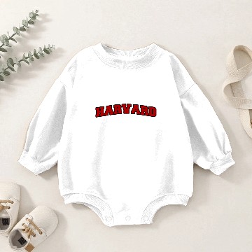 Discover Harvard University Baby Romper Sweatshirts