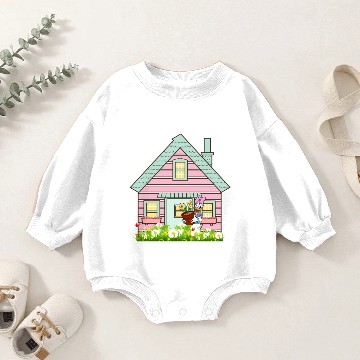Discover daisy duck gardening Baby Romper Sweatshirts