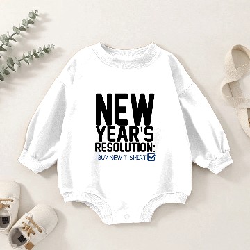 Discover New Year's Resolution - Buy New Baby Romper Sweatshirts