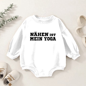 Discover Sewing is my yoga Baby Romper Sweatshirts