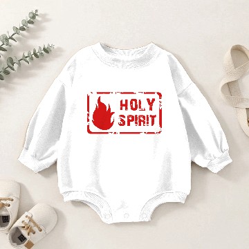 Discover holy spirit Baby Romper Sweatshirts