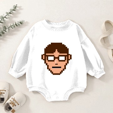 Discover 8 Bit Nerd Geek Retro Gamer Gift Idea Baby Romper Sweatshirts