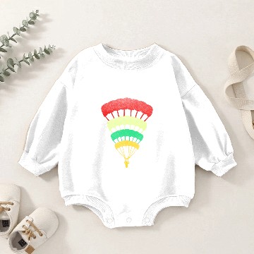 Discover Skydiving Gift Idea for skydiver Baby Romper Sweatshirts