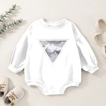 Discover Camouflage motif triangle Baby Romper Sweatshirts