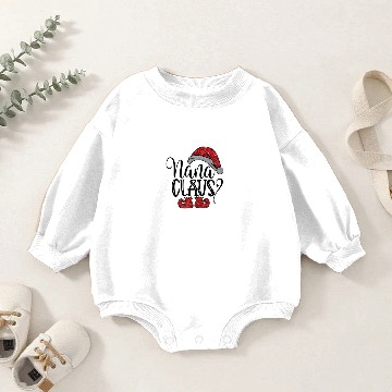 Discover Nana Claus Baby Romper Sweatshirts