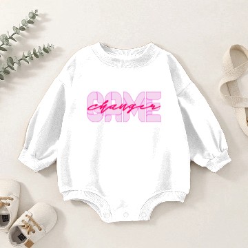 Discover game changer purple pink Baby Romper Sweatshirts