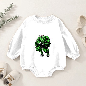 Discover Unicorn Hulk Baby Romper Sweatshirts