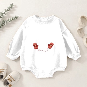 Discover Let it Snow - gloves - Merry Christmas Baby Romper Sweatshirts
