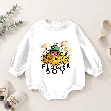 Discover Tyler The Creator Flower Boy Baby Romper Sweatshirts