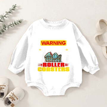Discover Roller Coaster Baby Romper Sweatshirts