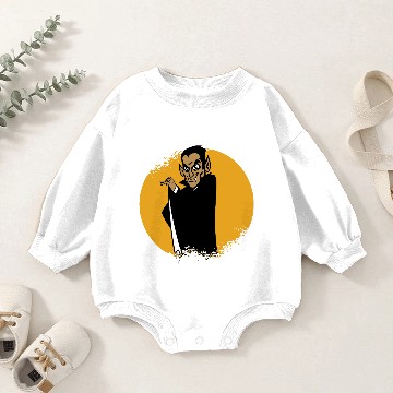 Discover Nosferatu dude Baby Romper Sweatshirts