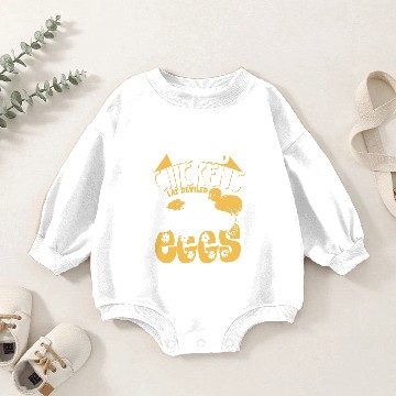 Discover Wicked Chicken Lay Deviled Eggs Baby Romper Sweatshirts