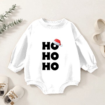 Discover Ho Ho Ho Baby Romper Sweatshirts